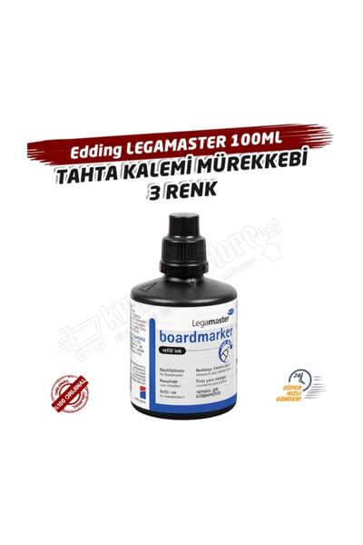 Edding LEGAMASTER 100ML TAHTA KALEMİ MÜREKKEBİ 1 ADET SİYAH