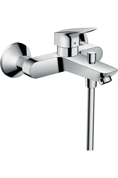 Hansgrohe Logis Tek Kollu Banyo Bataryası Aplike Krom