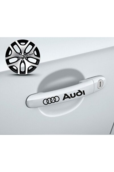 TSC أودي مقبض الباب تعديل ملصق الترابط 8 قطع