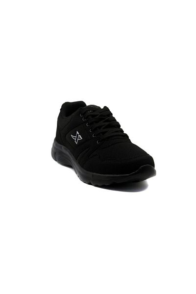 Wadork Men's Black Sneakers - Comfortable and Stylish