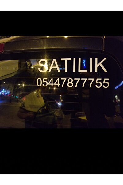 TSC اللون الأبيض 2 قطعة لصق للزجاج الأمامي الخلفي للبيع