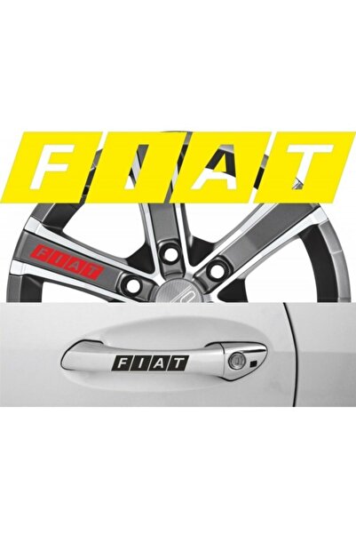 TSC ملصق لاصق لمقبض باب فيات 8 قطع