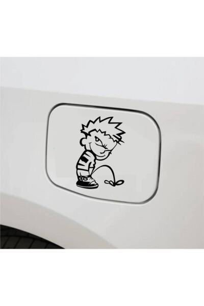 TSC Araba Depo Kapağı Sticker yaramaz çocuk Oto Sticker 2 Adet