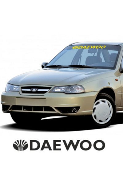 TSC Αυτοκόλλητο αυτοκινήτου Daewoo με παρμπρίζ με πάχος 30cm