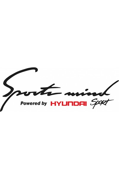 TSC Powered By Hyundai Sport Mind Auto Car Sticker