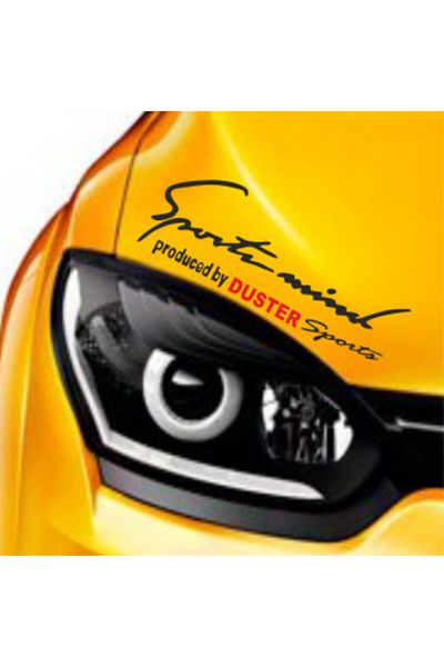 TSC Dacia Duster Mind Headlight Top Auto Sticker Hood