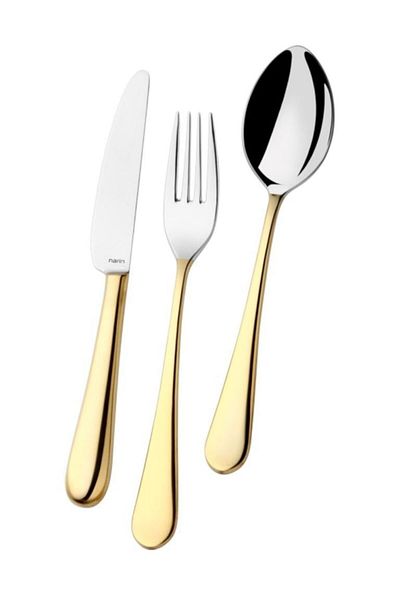 Narin Epsilon Series - Gold - 89 Piece Cutlery Set
