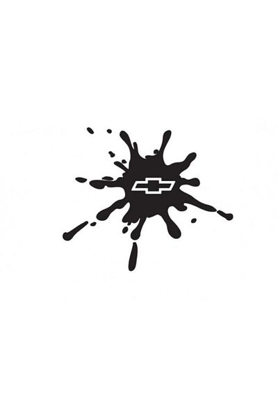 TSC Chevrolet Drop View Sticker Drop Paste 2 buc