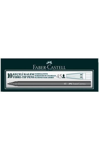 Faber Castell قلم فابر كاستل كاستل أسود 10 لو 5061155002000 (عبوة واحدة 10 قطع)