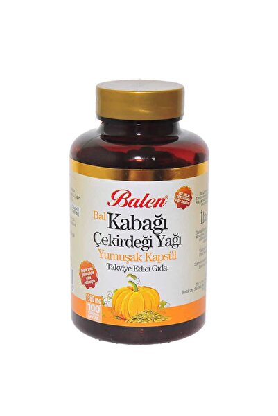 Balen Bal Kabak Çekirdeği Yağı Kapsülü 1380 mg 100 adet