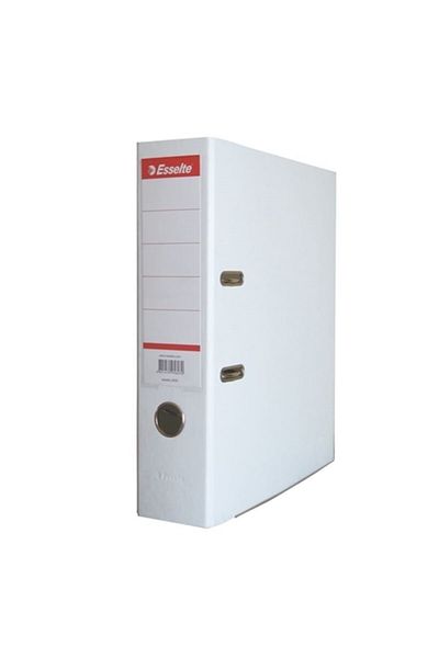 Esselte 3040 ولاعة بلاستيك مجلد أبيض عريض