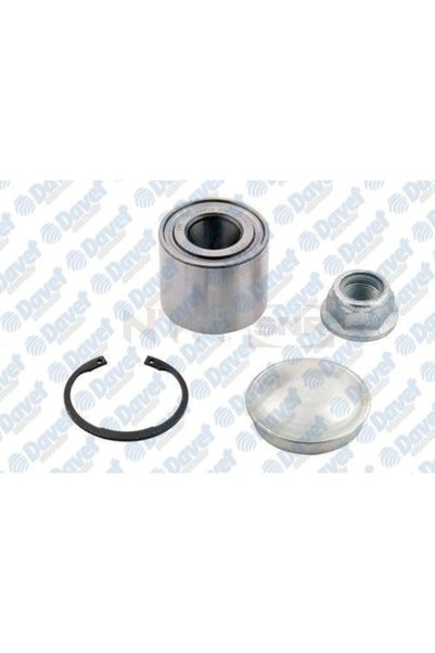 SNR Rulment axă spate + Piuliță de fixare (Renault: Megane II Clio III) - Snr...
