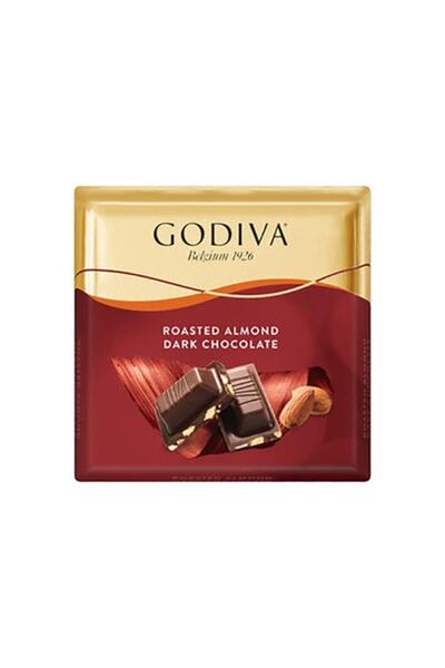 Godiva Kavrulmuş Bademli Bitter Çikolata - 60 gram - 6 Adet