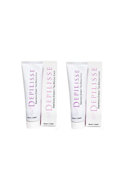 Depilisse Cream Color Hair Remover - 100ml x2