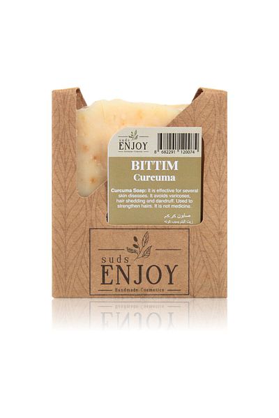 Enjoy Natural Bıttım Handmade Face, Hair and Body Soap 100 gr