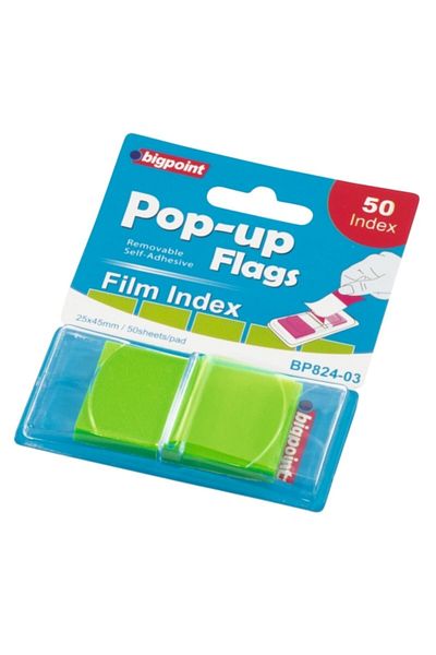 Bigpoint Pop-up Film Index Single Green 24 Pack