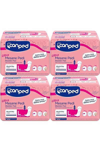 Canped Mesane Pedi Ultra L - Large - Büyük - Yoğun 40 Adet (4PK*10)
