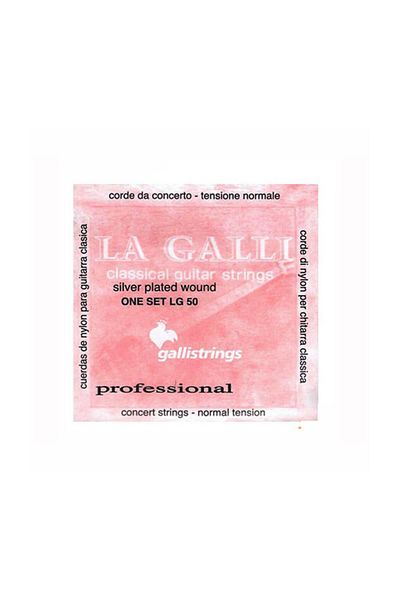 GALLİ Classical Guitar String silver plated wound