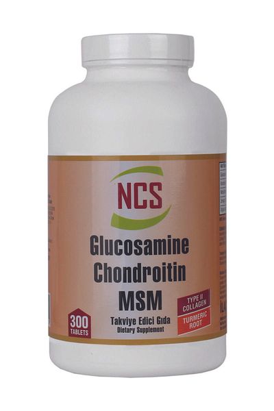 NCS Glucosamine Chondroitin 300 Tablet Msm Turmeric