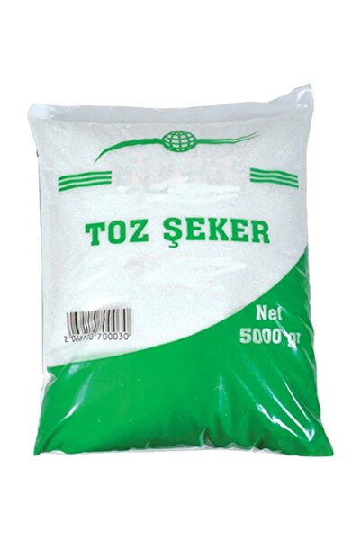 Türkiye Burdur Kristal Toz Şeker 5 Kg Toz Şeker