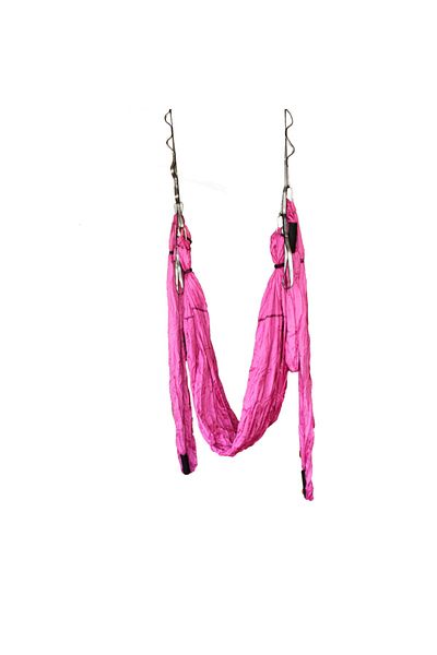 YogaTime Aeroyoga Hammock with Handles Fuchsia (Excluding Assembly Kit)