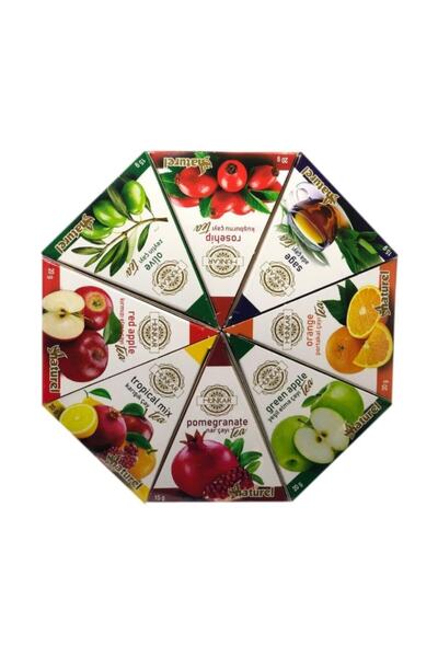 Hünkar Natural 8 Piece Triangle Tea Set