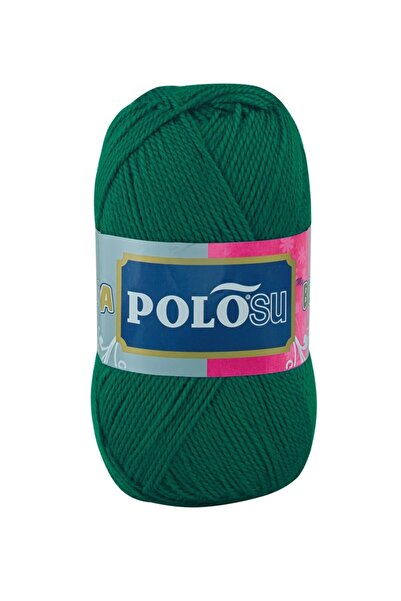 Polosu أحذية فاخرة - أحذية محبوكة يدويًا - اللون: 353 - أخضر متوسط