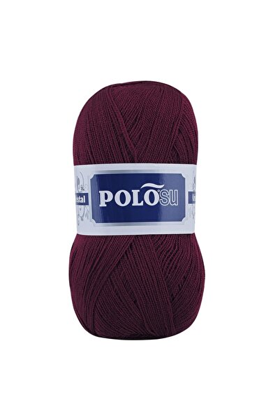 Polosu My Kristal - Liflik Örgü Ipi - Renk:158 - Bordo