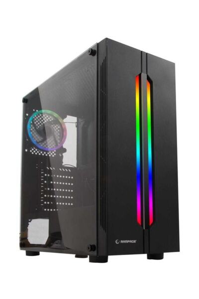 Rampage SPECTRA Tempered Glass Rainbow Fan ve Ledli 1*Usb 3.0 + 2* Usb 2.0 Ga...