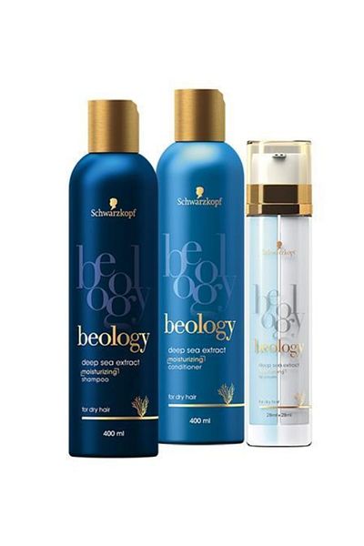 Beology Schwarzkopf Beology Moisturizing Series - Shampoo, Hair Care Cream and Bi-Serum Set