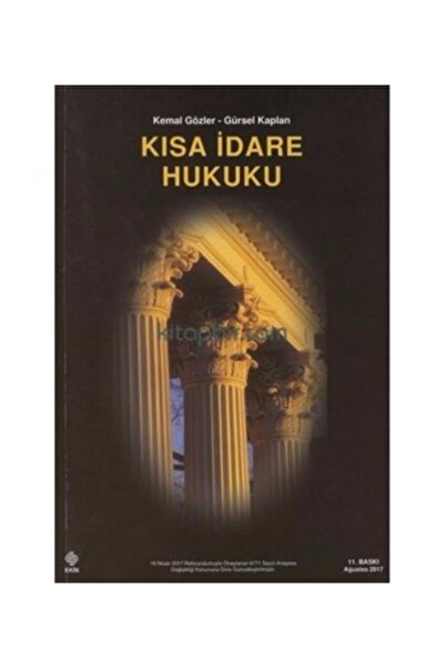 Ekin Yayınevi Kısa İdare Hukuku