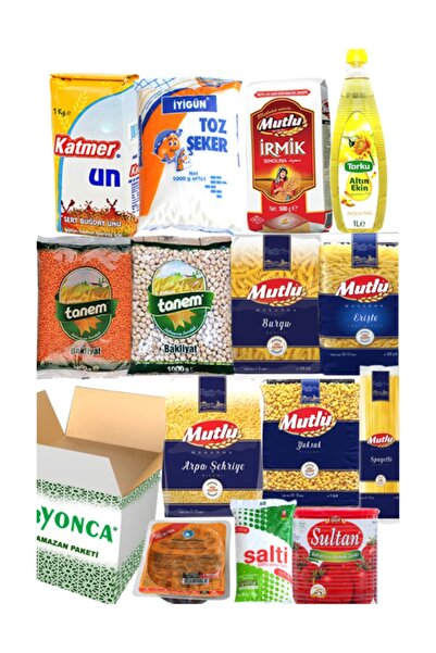 Yonca Ramazan Erzak Yardım Paketi Kolisi 14 Adet