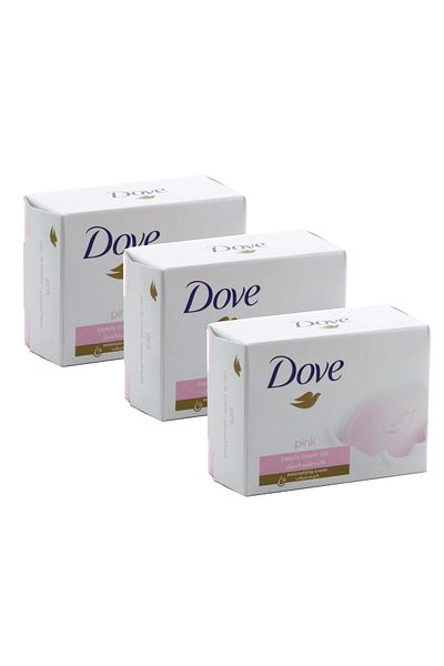 Dove Cream Bar Beauty Soap 100 GrPink x 3 pieces