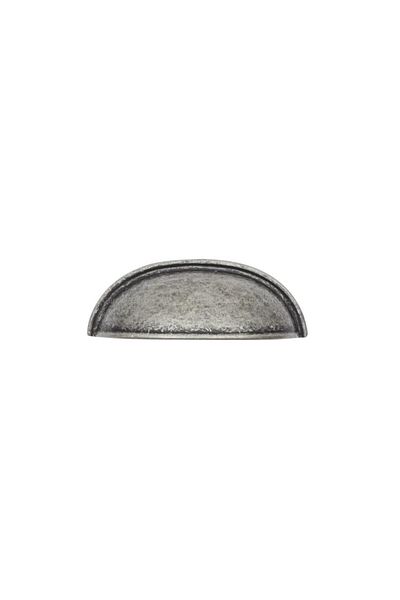 Gürçay Luxury Dish Handle Antique Silver 64mm (2 Pieces)