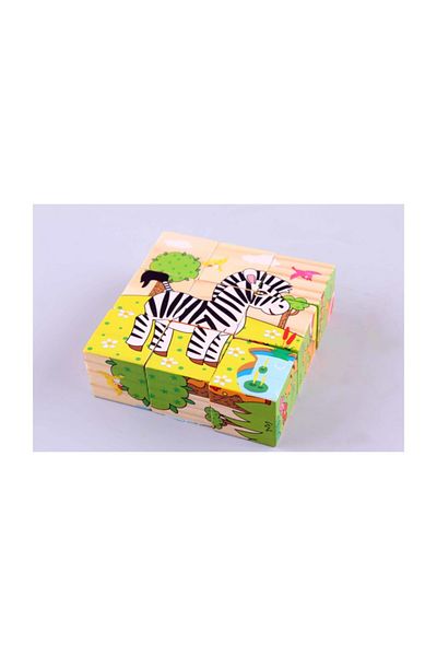 Learning Toys Wooden Puzzle Cubes