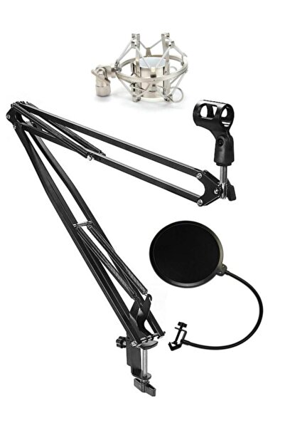 Lastvoice Nb40 Stüdyo Mikrofon Standı + Pop Filter + Shock Mount