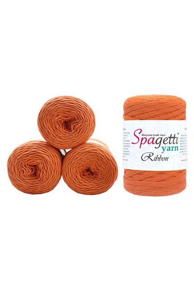 Spagettiyarn Orange Ribbon 26 - Σετ 4 τεμαχίων