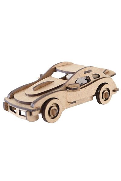 3D SERGİ 3D Wooden Puzzle Set of 3 BSP-1