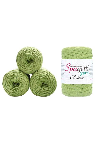 Spagettiyarn Πράσινο Φιστίκι Σετ 14 - 4 τεμ