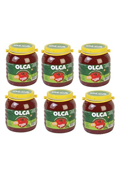 Olca 1650 GR EV TİPİ SALÇA 1650grx6 adet