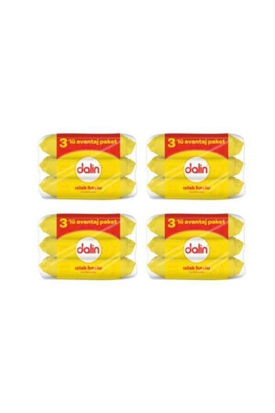 Dalin 56 Pack Wet Wipes - 12x56 672 Pieces