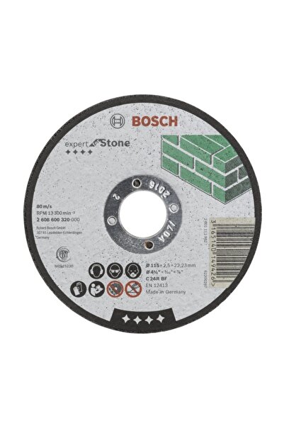 Bosch 115x2,5 mm Expert For Stone Düz