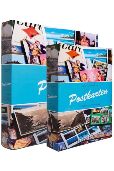 Leuchtturm Postkarten Posta Kartı Koleksiyonları Için Albüm, 200 Adet Kapasiteli