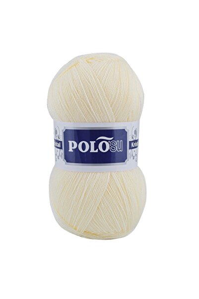 Polosu My Kristal - Liflik Örgü Ipi - Renk:102 - Krem