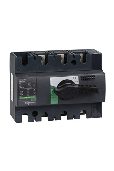 Schneider Electric Schneider 28908, Compact INS100, 3P, Yük Ayırıcı, 100 Amperi