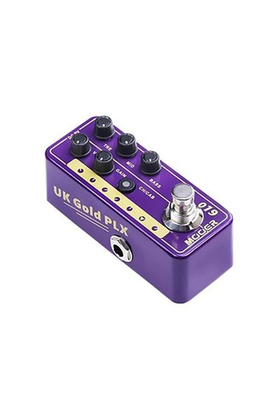 Mooer M019 Micro PreAMP UK Gold PLX (Marshall P Type)