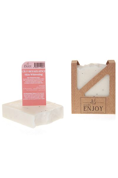 Enjoy Suds Enjoy Natural Skin Whitening Handmade Skin Tone Equalizing Soap 100 gr