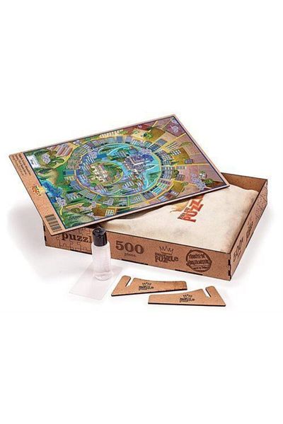King Of Puzzle Türkiye Miniatures - Konya - Nasuhi Hasan Çolpan	Wooden Puzzle 500 Pieces (TS50-D)