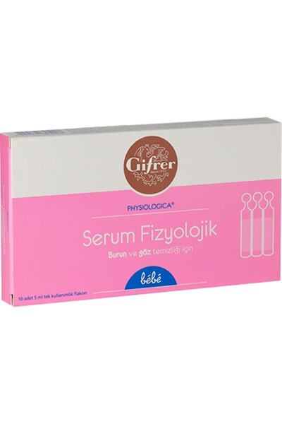 Gifrer Serum Fizyolojik 5 ml X 20 Flakon