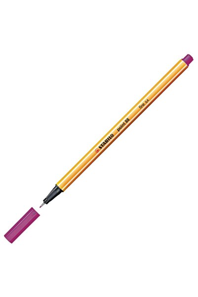 Stabilo قلم تحديد رفيع 88/58، 88 نقطة، 0.4 مم، أرجواني (علبة مكونة من 10 قطع)